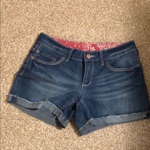 Jean shorts
